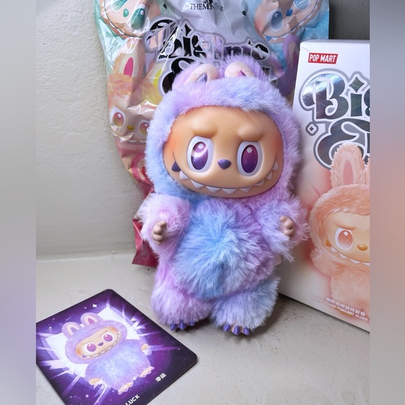 Labubu New VERIFIED Authentic Big Into Energy (Luck) The Monster 3.0 Popmart - Picture 1 of 17